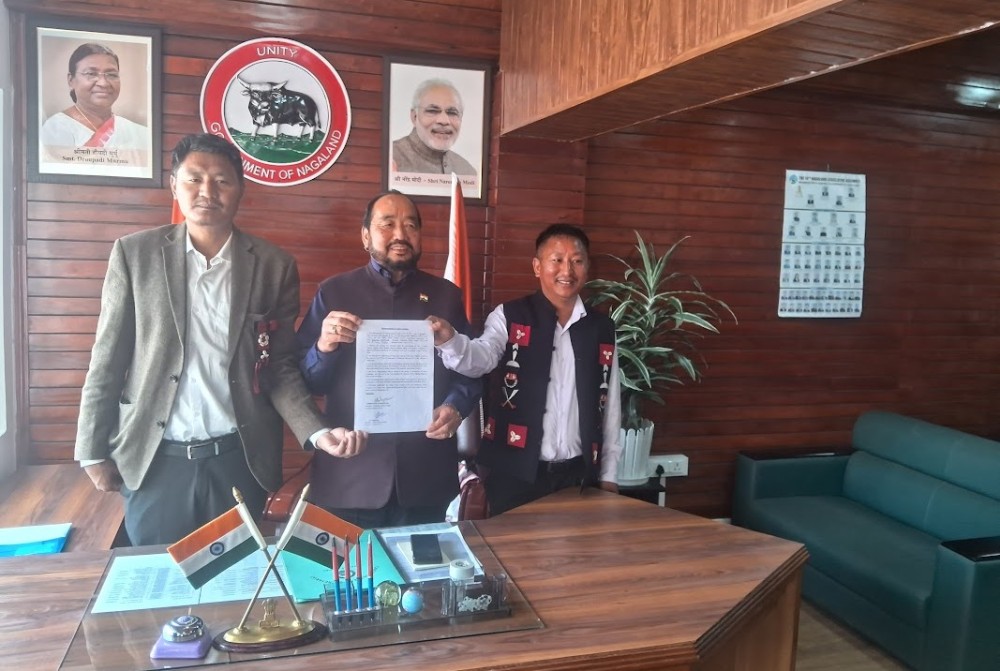 YTC and TTC president with Deputy CM Y Patton.